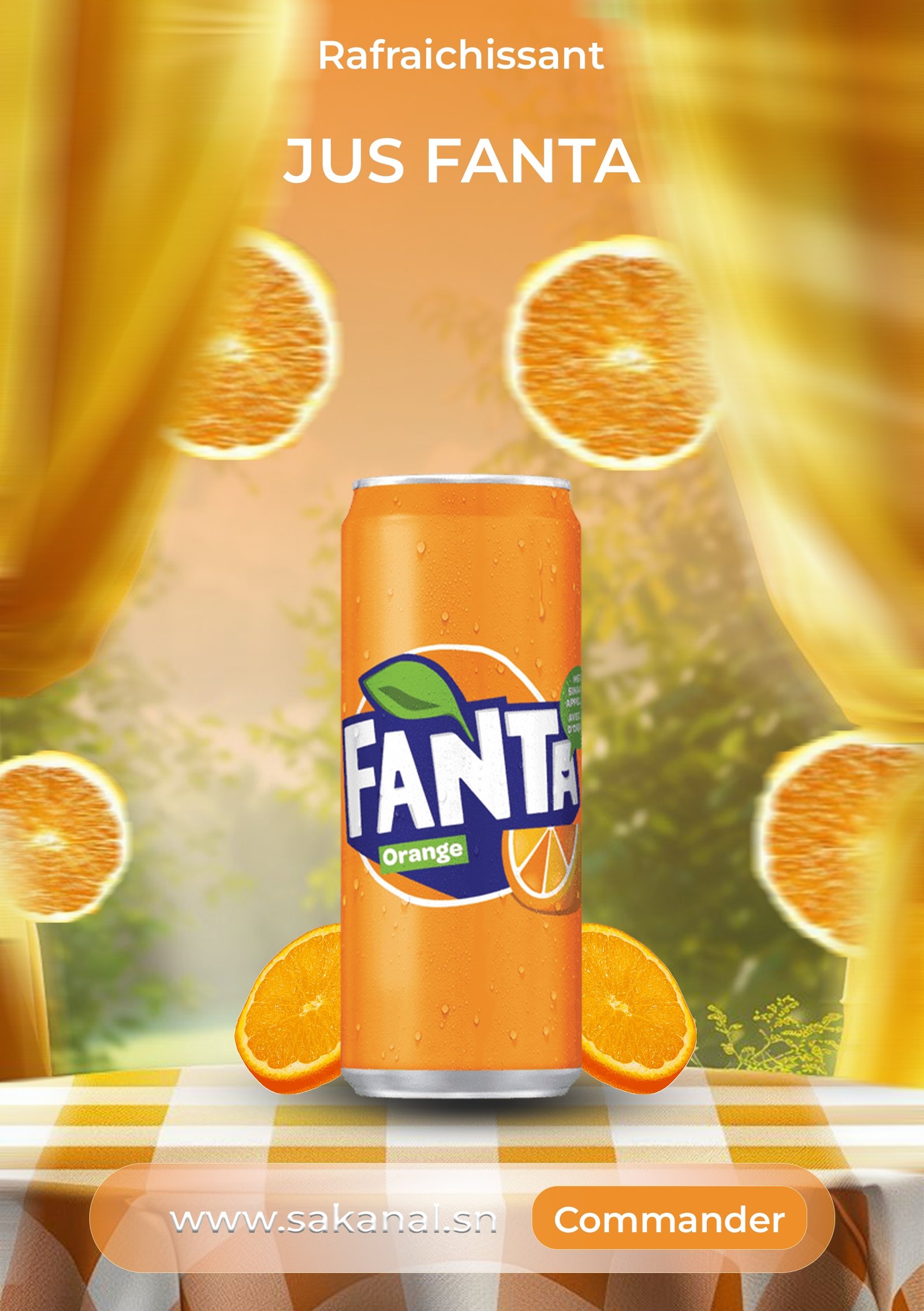 Creation graphique pour Affiche pour de jus par Golden Design