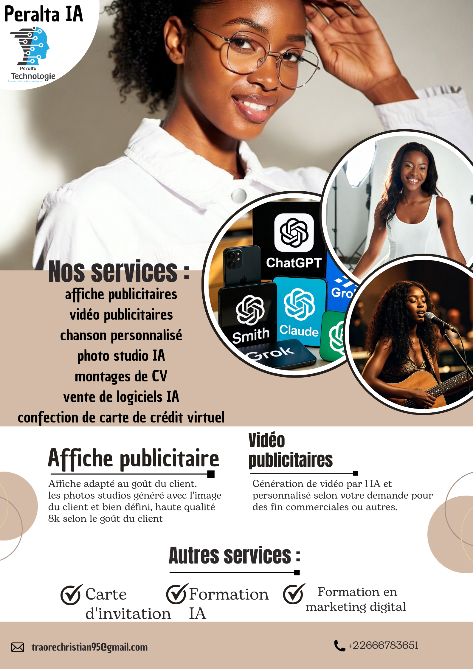 Creation graphique pour Promotions d'entreprise digital par Golden Design
