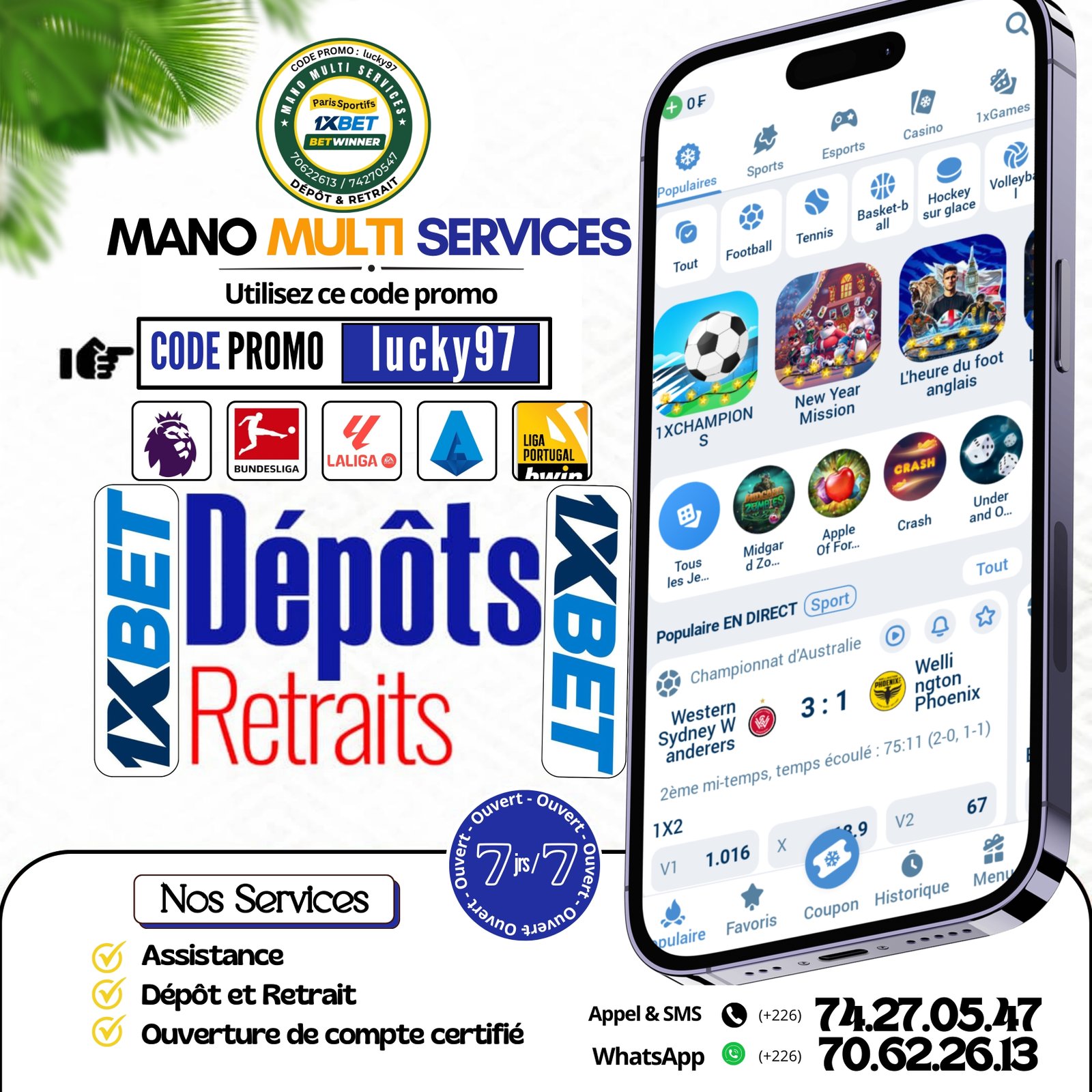 Design reseaux sociaux pour Affiche Sportive par Golden Design