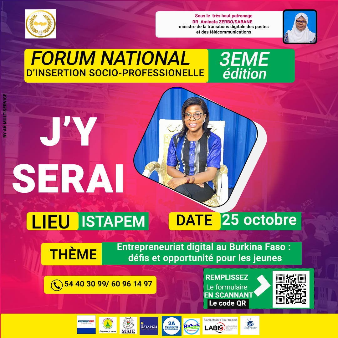 Affiche publicitaire pour Forum