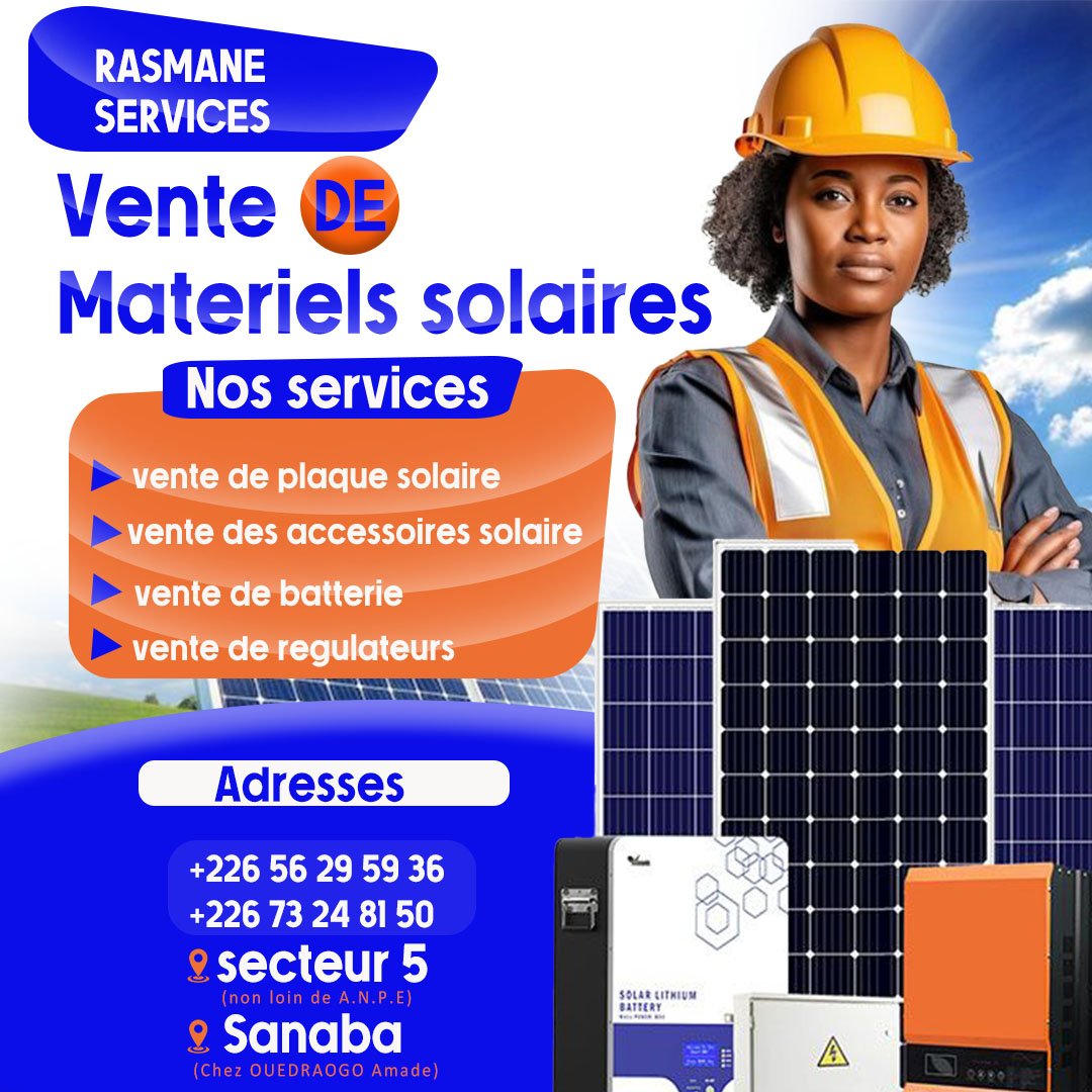 Creation graphique pour Visuel vente de paneau solaire par Golden Design